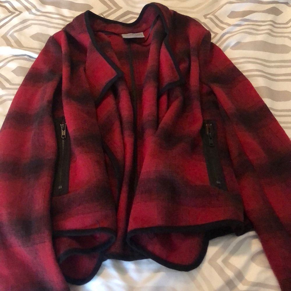 Ruff Hewn Grey Wool Jacket